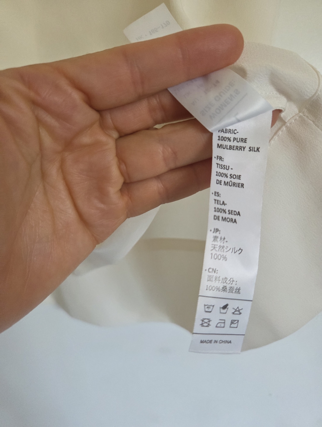 Lilysilk Casual Short Sleeves Loose Silk Shirt Top Blouse — image 6 of 8